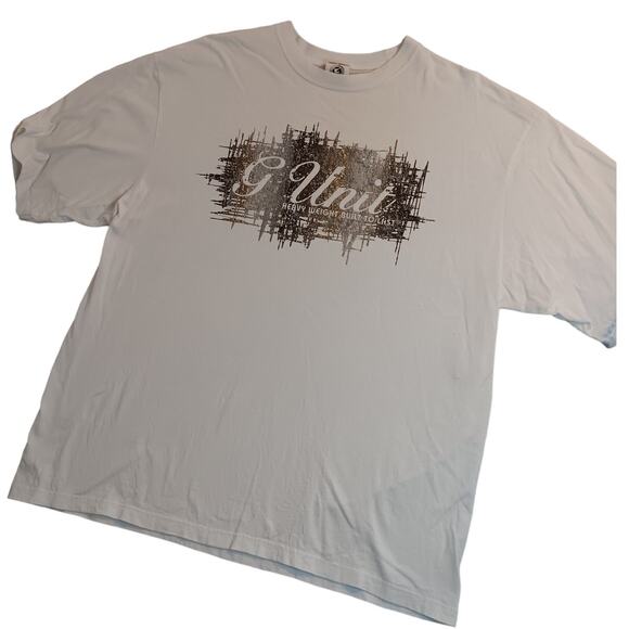 G-Unit Heavyweight Vintage OG Tee XXL VTG White 50 Cent Rap Street Hip Hop - Picture 1 of 11